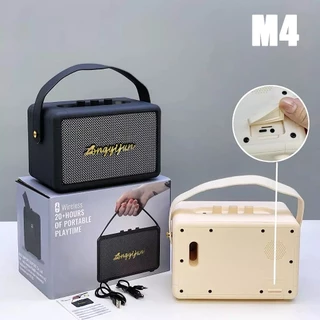 【ของแท้ 100%】(ปรับเบส-แหลมได้) ลำโพง บลูทูธ รุ่น M4 เสียงดีมาก เบสหนัก 55W ลำโพงบลูทูธ เบสแน่น ดีไซส์สวย Bluetooth speak