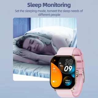 GOOJODOQ Fb045 สมาร์ทวอทช์ Ip68 Bluetooth Smartwatch เครื่องวัดสุขภาพ การจัดการฟิตเนส กันน้ำ