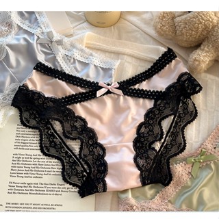 🎨กางเกงชั้นในลูกไม้ผู้หญิง ไซส์ M-L ผ้าเนื้อนุ่ม ใส่สบาย ประ…