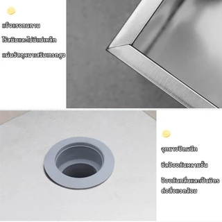 🔥รับประกันสินค้า🔥ถังดักไขมัน ถังดักไขมันสแตนเลส304 สแตนเลส รุ่นวางใต้ซิ้งค์ สําหรับห้องครัว ร้านอาหาร