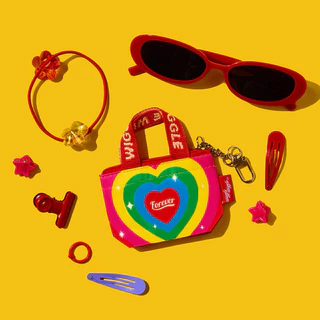 ✅พร้อมส่ง🌼Wiggle Wiggle🌼 Mini Tarpaulin Bag Keyring พวงกุญแจกระเป๋าใส่เหรียญน่ารักๆ