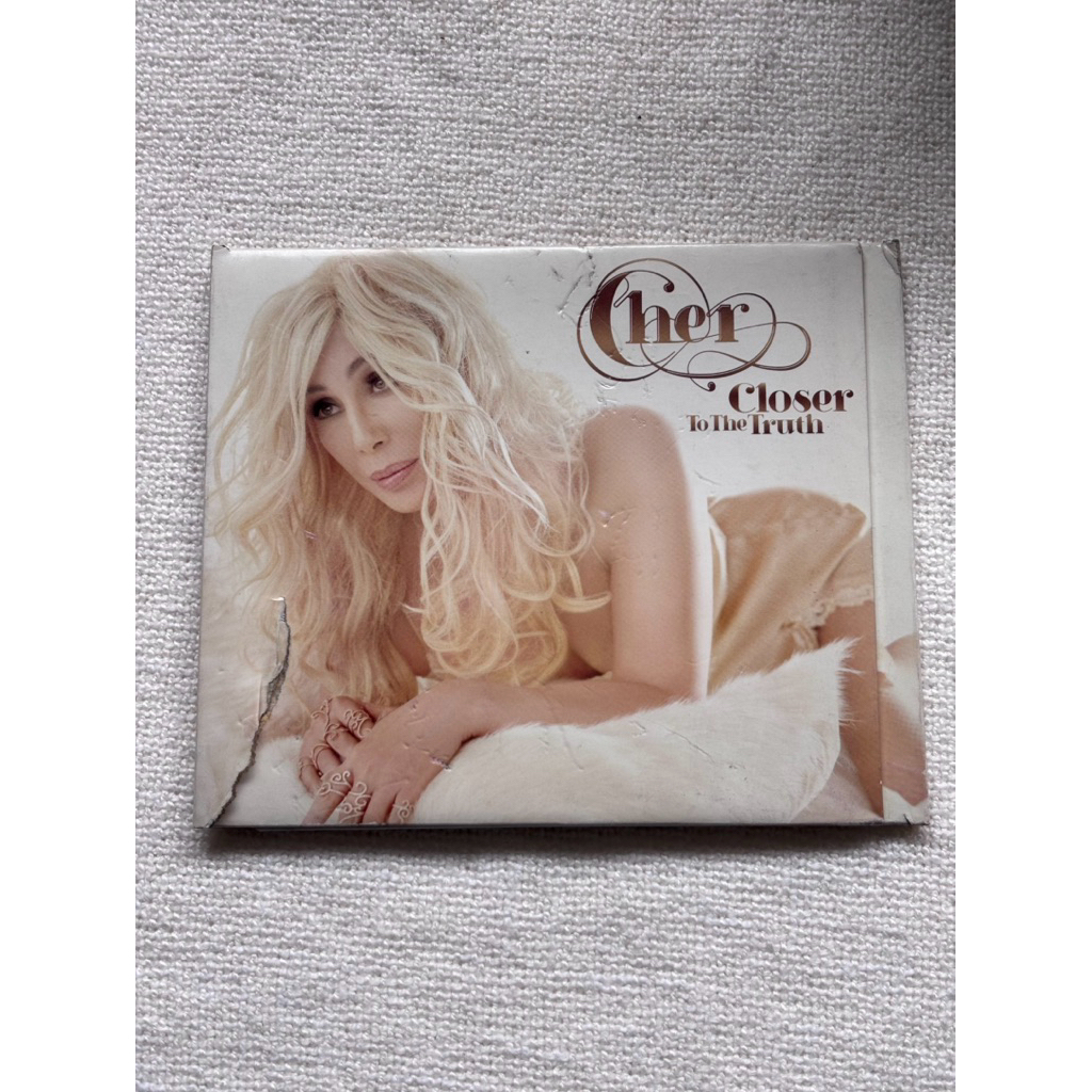 แผ่น Cd Cher Closer to the truth แผ่นซีดีมือสอง