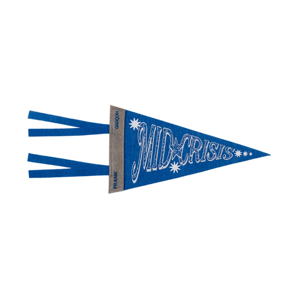 FRANK! Howdy flag navy