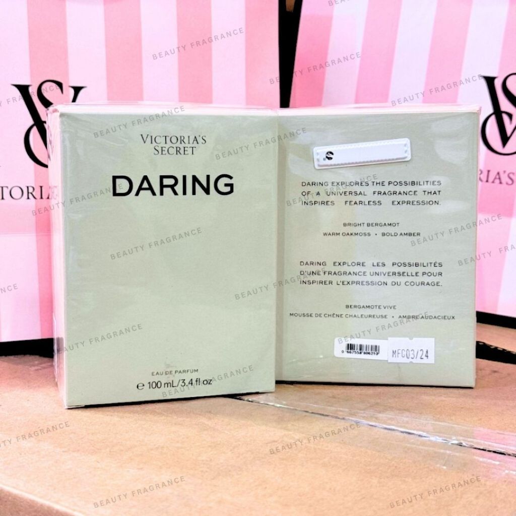Victoria's Secret Daring EDP 100 ml. กล่องซีล ป้ายไทย พร้อมถุง