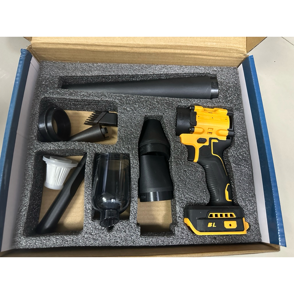 jet fan 2in1 เป่าและดูได้ ใช้แบต dewalt และ makita