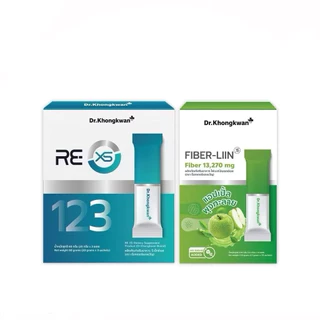 รีเอ็กซ์เอส REXS รีเซ็ตระบบร่างกาย & ‭ไฟเบอร์ลิน FIBERLIIN Dr.Khongkwan หมอของขวัญ