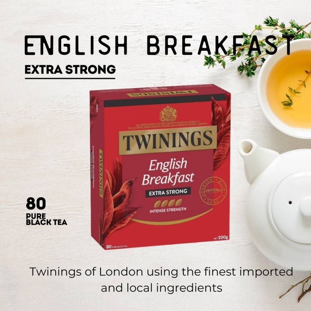 🔥Twinings Tea Imported!!! หอมมากกก มี 80/100 ถุงชา✨️(ไม่ใช่ซองน้า)✨️ชาทไวนิ่งส์ สัญชาติอังกฤษแท้ - รูปที่ 4