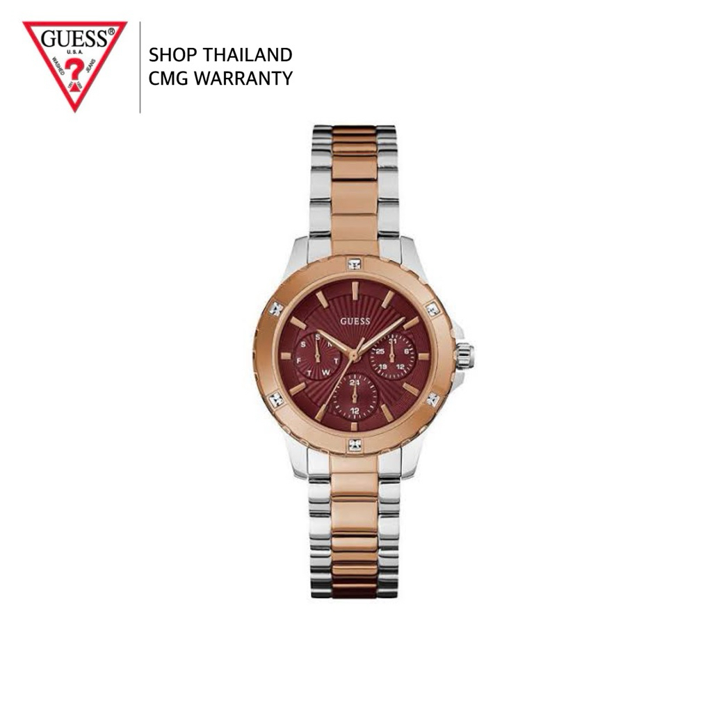 ของแท้❗️นาฬิกาผู้หญิง GUESS ประกันศูนย์ CMG รุ่น GW0723L2