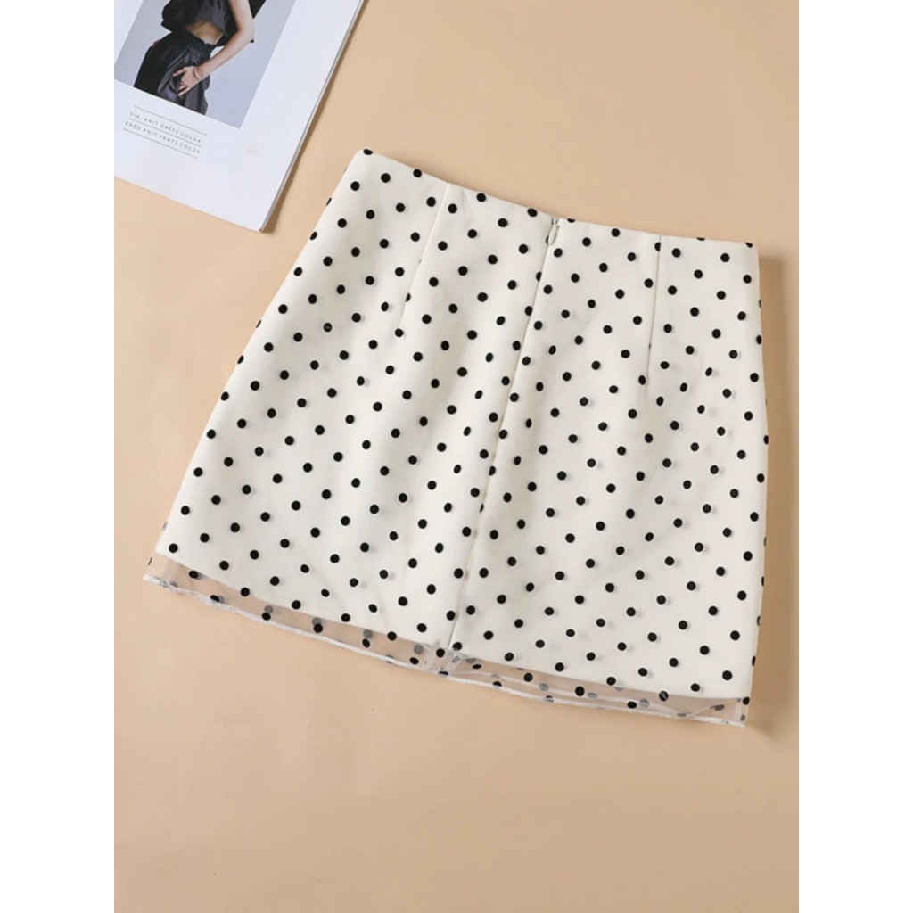 [Sheing office]🌟พร้อมส่ง🌟กระโปรงทรงเอไลน์เข้ารูปสำหรับผู้หญิงฤดูร้อน ดีไซน์เก๋ ไซส์ใหญ่  แบบลำลอง