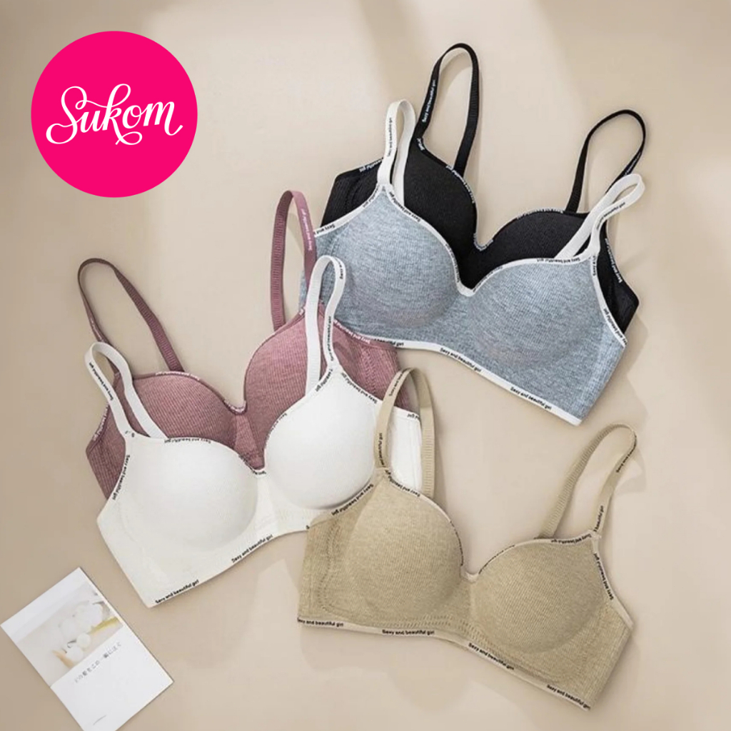 Seamless Underwear for Women Push-Up Thickened Underwear Women's Push Up Bra Comfort  Innerwear