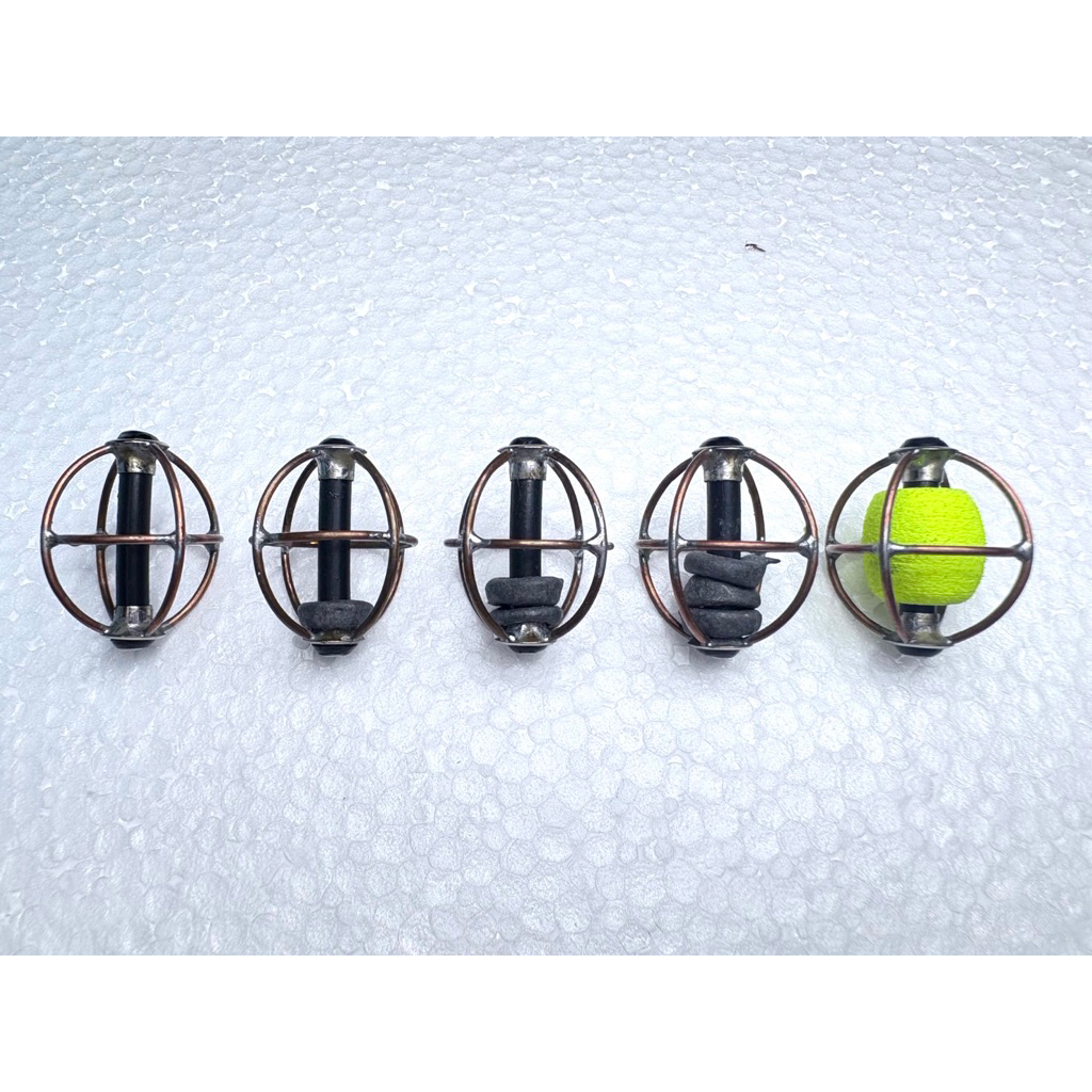 ตะกร้อวิ่งลวดทองแดง 3cm. งาน(Handmade) ชุดละ 2 ลูก