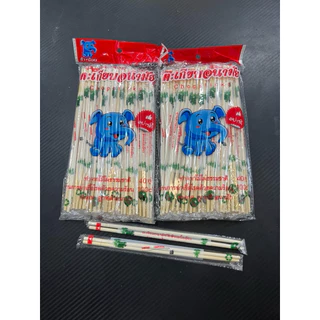 ตะเกียบใช้แล้วทิ้ง ตะเกียบอนามัย ห่อละ 40คู่ 1แพ็กมี 12 ห่อ