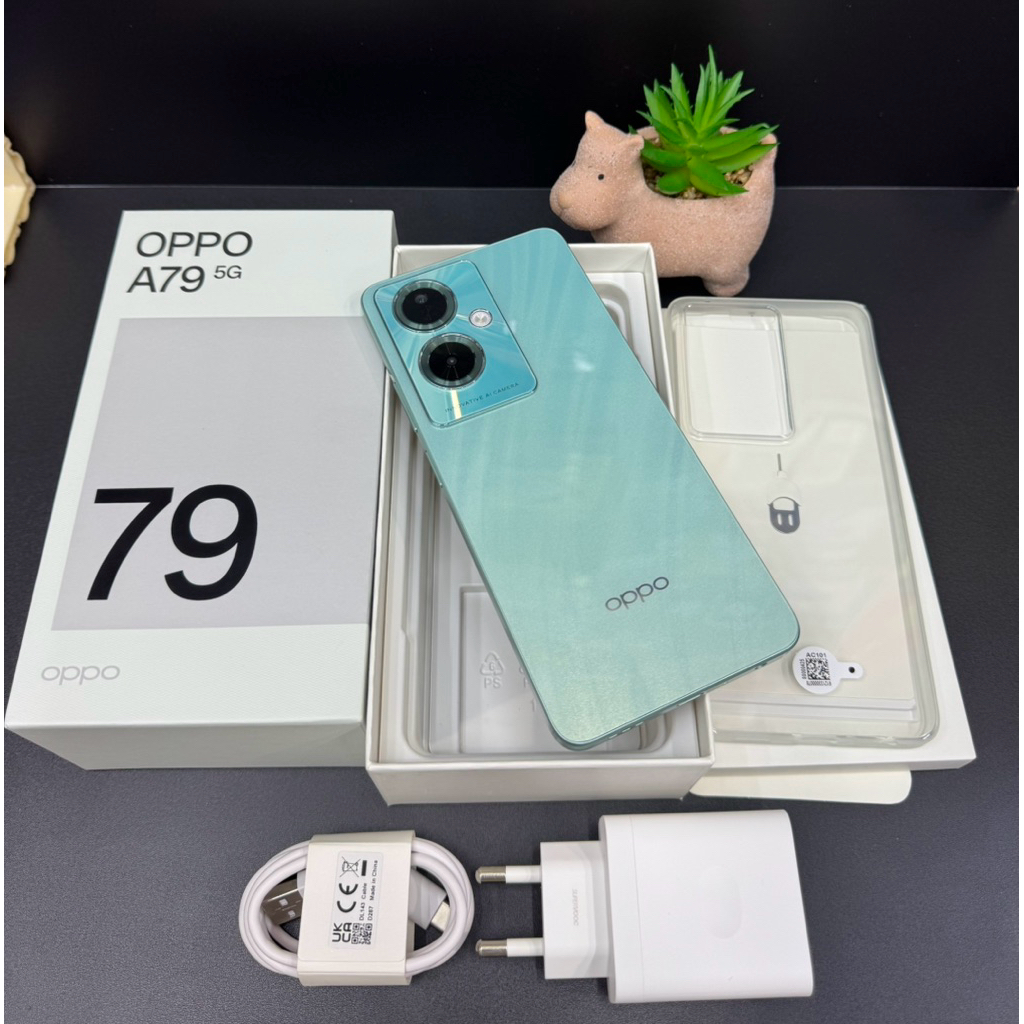 oppo A79 5G Ram4+128GB สินค้าเป็นเครื่องโชว์หน้าศูนย์สภาพสวย#เทียบมือ1