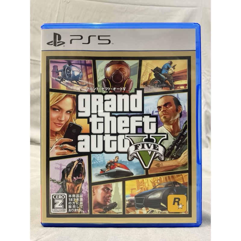 แผ่นแท้ [PS4/PS5] Grand Theft Auto V (Japan) (EN : Support) (PLJM-16339 | 84007 | 84020 I 84031 ) (E