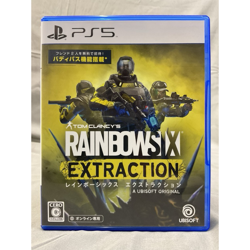 แผ่นแท้ [PS4/PS5] Tom Clancy's Rainbow Six Extraction (Japan) (EN : Unsupport) (PLJM-16793) (ELJM-30