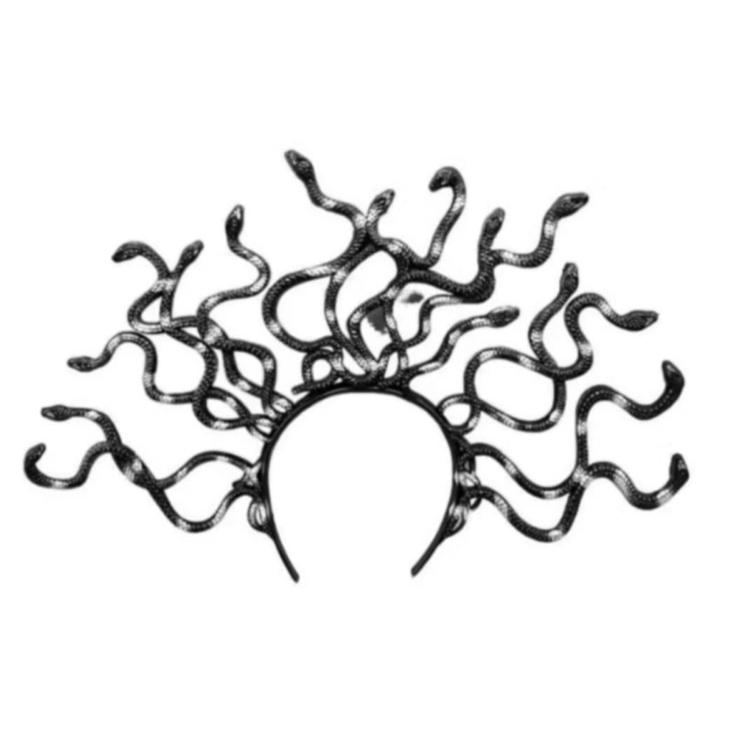 ฮาโลวีนที่คาดผมรูปงูปีศาจงูเมดูซ่าเครื่องประดับศรีษะ - รูปที่ 3