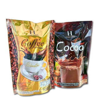 กาแฟ โกโก้ ชัวร์เฮิร์บ (1ห่อ20ซอง 💥กาแฟปรุงสำเร็จ ชนิดผง ชัวร์เฮิร์บ (สินค้าแท้ 100%)💥