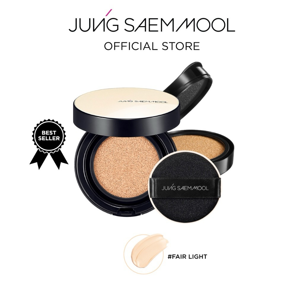 ป้ายไทย JUNG SAEM MOOL Essential Skin Nuder Cushion (SPF50+/ PA+++) ตลับจริง+รีฟืล