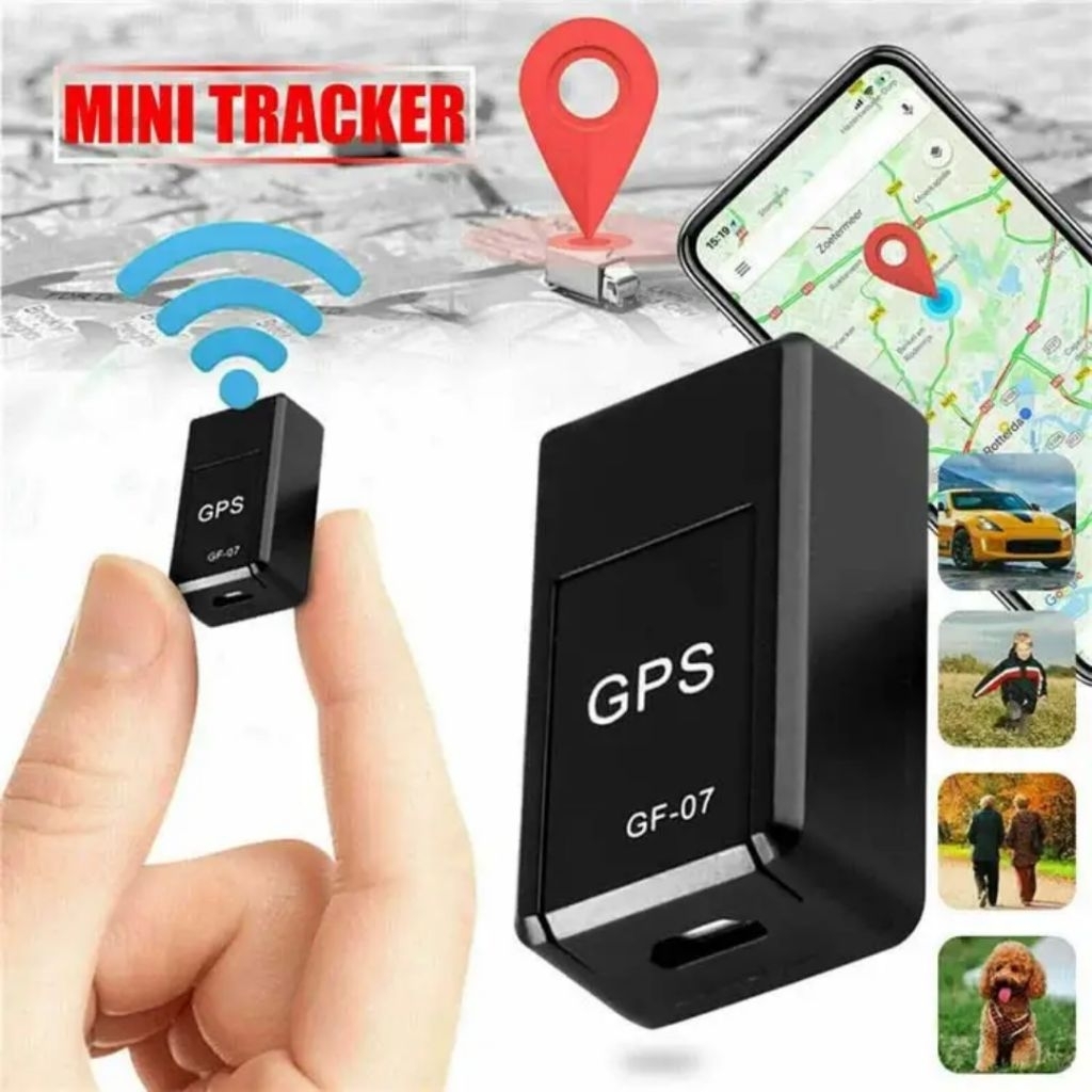 GPS GP07 รุ่นจิ๋ว เครื่องติดตามตำแหน่ง บันทึกเสียงได้ ขนาดเล็ก ซ่อนง่าย ใส่ซิมมือถือ2.4G