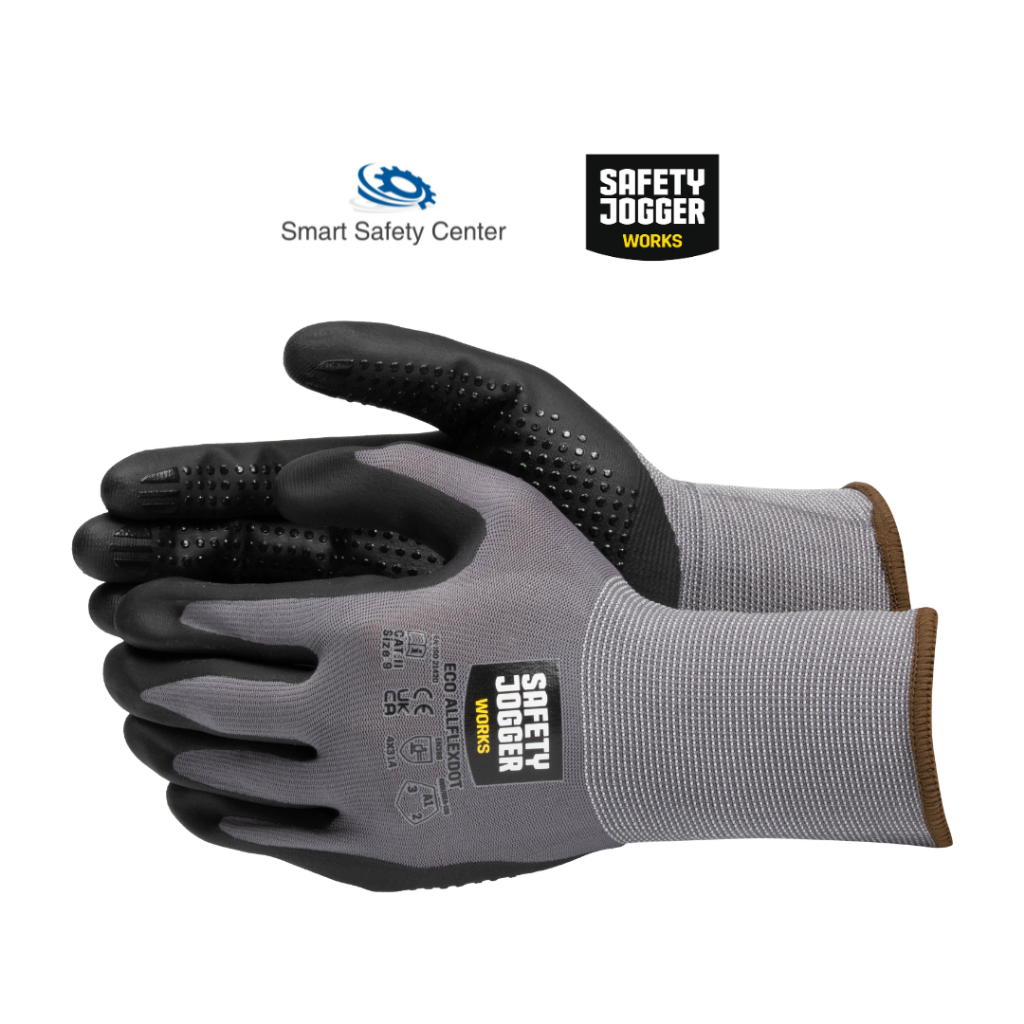 [ลิขสิทธิ์แท้] ถุงมือกันบาด Safety Jogger รุ่น Eco ALLFLEXDOT