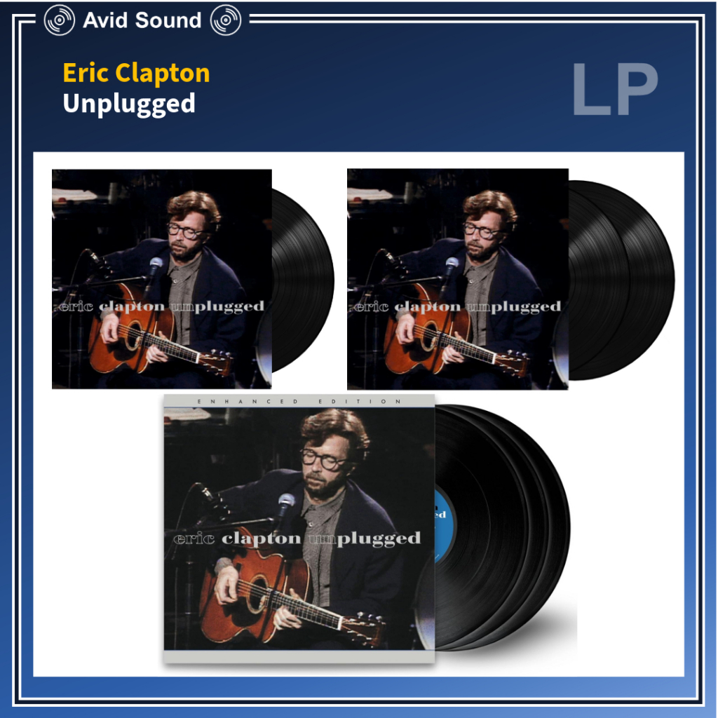 [แผ่นเสียง Vinyl LP] Eric Clapton - Unplugged [ใหม่และซีล SS]