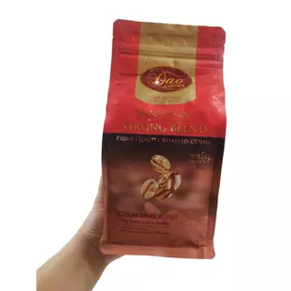 Dao Roasted Beans Coffee Strong Blend 500 g กาแฟเมล็ดอาราบิก้าแท้ 100% สตรองเบล็นด์ คั่วกลางถึงเข้ม