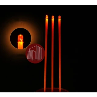 กระถางธูป ชุดธูปเทียน ธูปไฟฟ้า ไหว้พระ ไหว้เจ้า LED แบบใส่ถ่าน