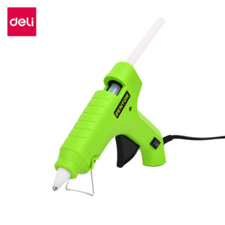 Deli ปืนยิงกาวไฟฟ้า ปืนยิงกาวร้อน ปืนกาว ไส้กาว กำลังไฟ 20W-…