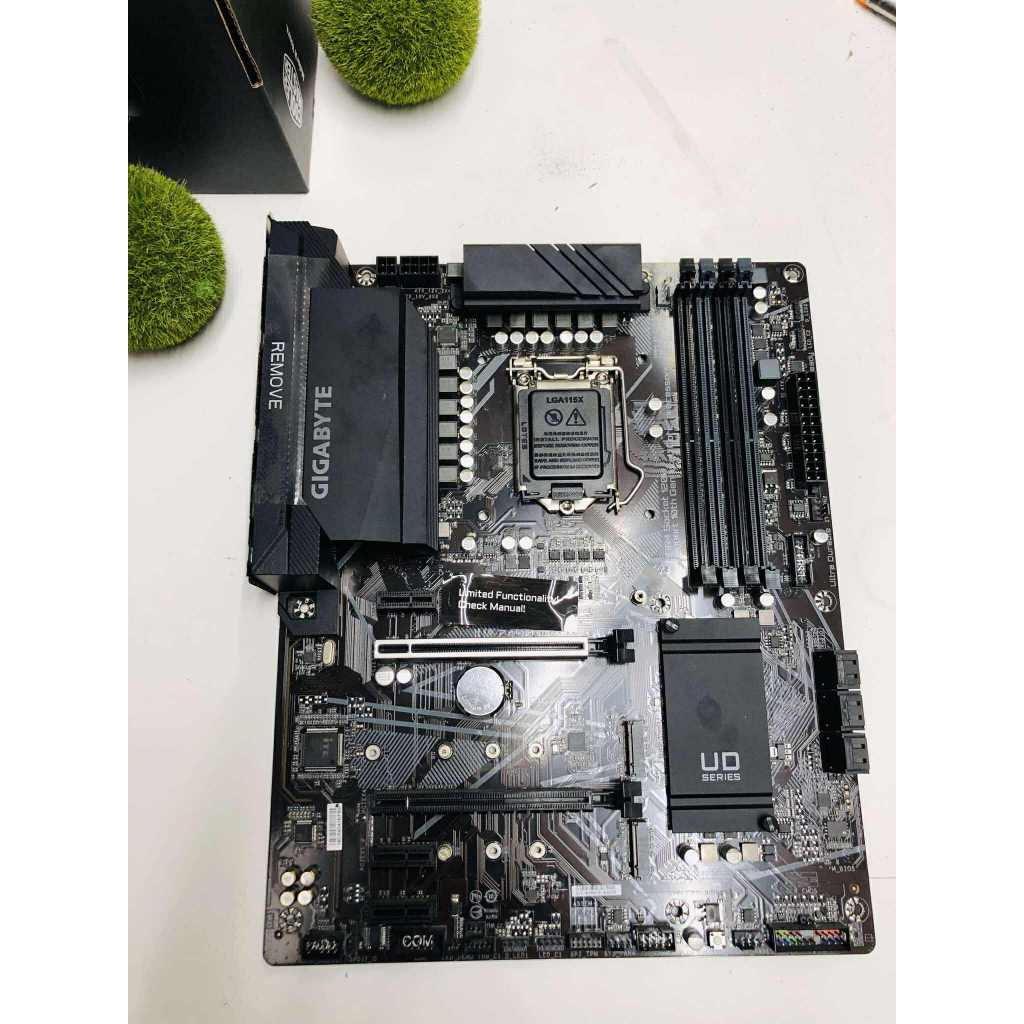 MAINBOARD (เมนบอร์ด) 1200 GIGABYTE Z490 UD ใช้งานปกติ ประกันร้าน ไม่มีกล่อง