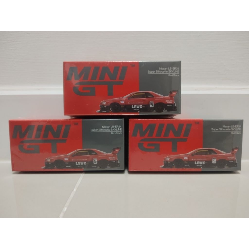 Mini gt model Skyline KB-ER34 super silhouette