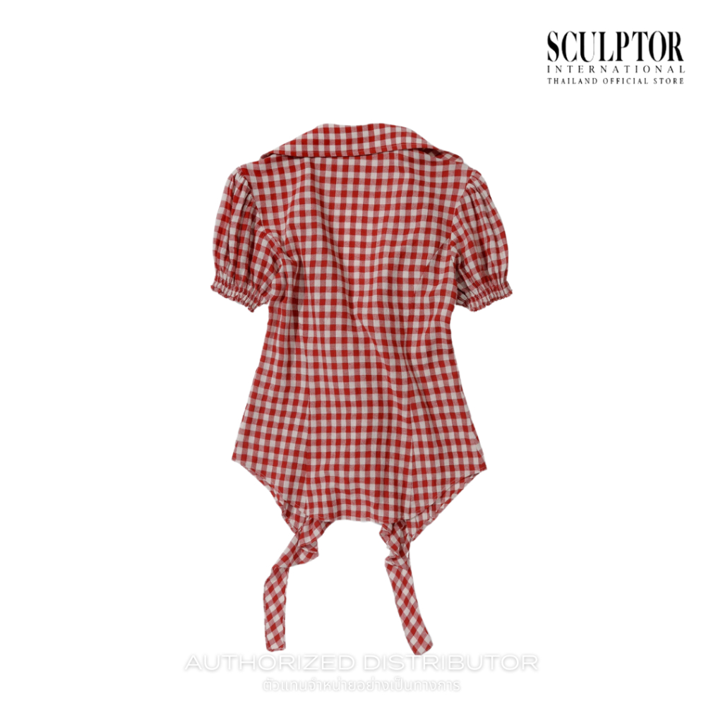 SCULPTOR® เสื้อ Cottage Open Blouse — صورة 8
