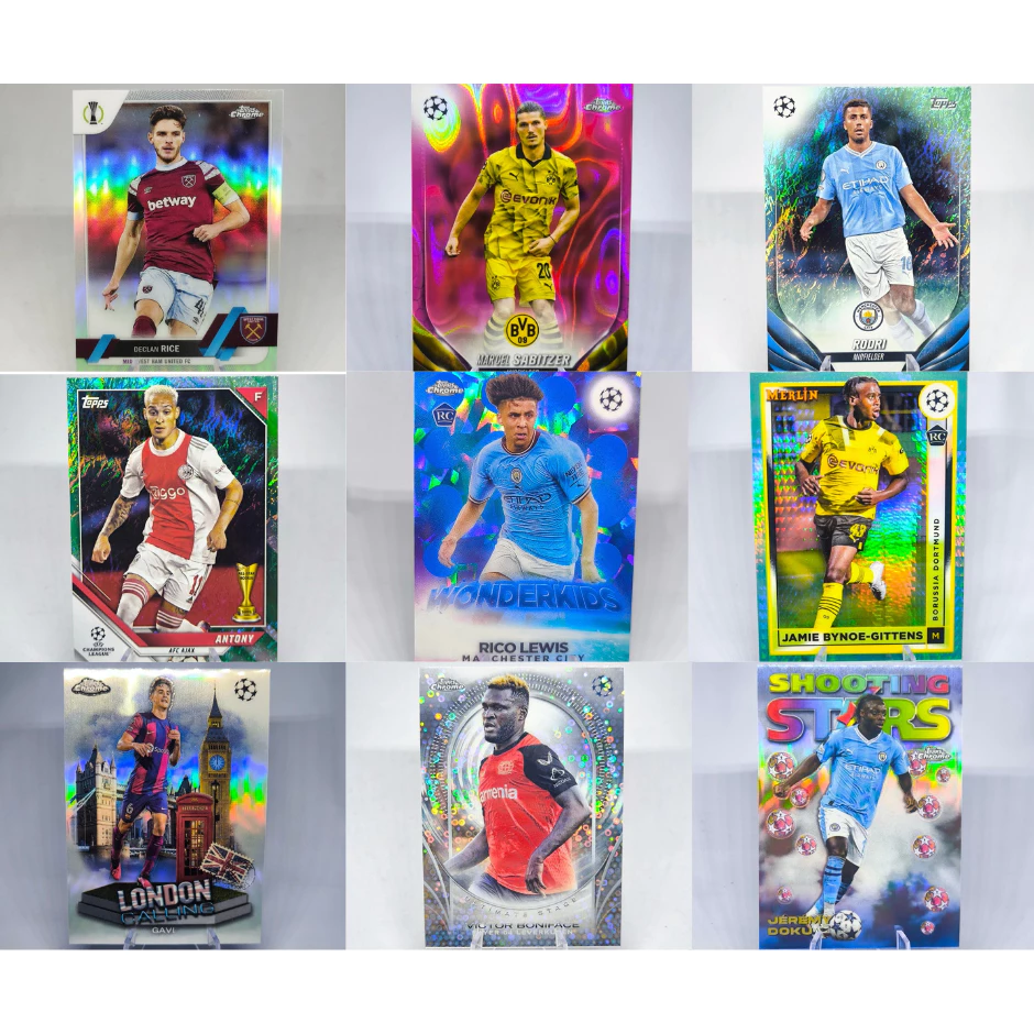 กล่องสุ่มการ์ดฟุตบอล Random Box PANINI & Topps thumbnail 6
