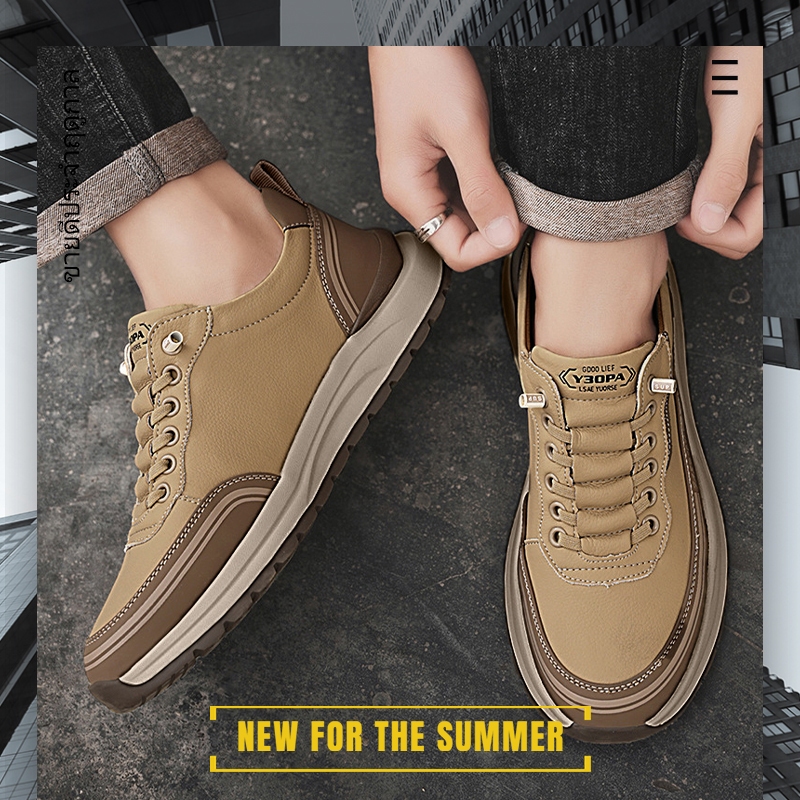 Amazy แนะนำมาแรง รองเท้าผ้าใบแฟชั่นผู้ชายทรงสวย สีโทนสุภาพมีกันลื่นให้อย่างดี สวมใส่สบายราคาคือ ถูกมากรีบสั่งกันน๊า - รูปที่ 5