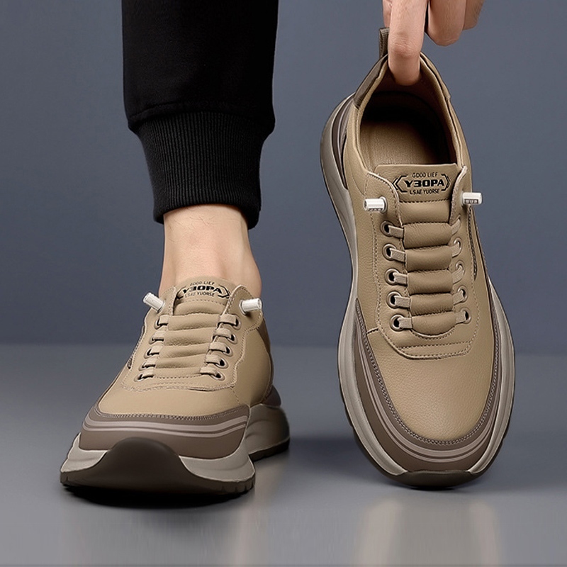 Amazy แนะนำมาแรง รองเท้าผ้าใบแฟชั่นผู้ชายทรงสวย สีโทนสุภาพมีกันลื่นให้อย่างดี สวมใส่สบายราคาคือ ถูกมากรีบสั่งกันน๊า - รูปที่ 6