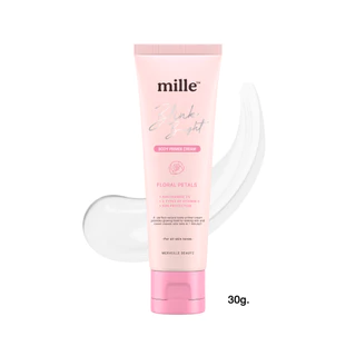 มิลเล่ Mille Blink Bright Body Primer Cream ไพรเมอร์ทาผิวขาว สำหรับผิวกาย