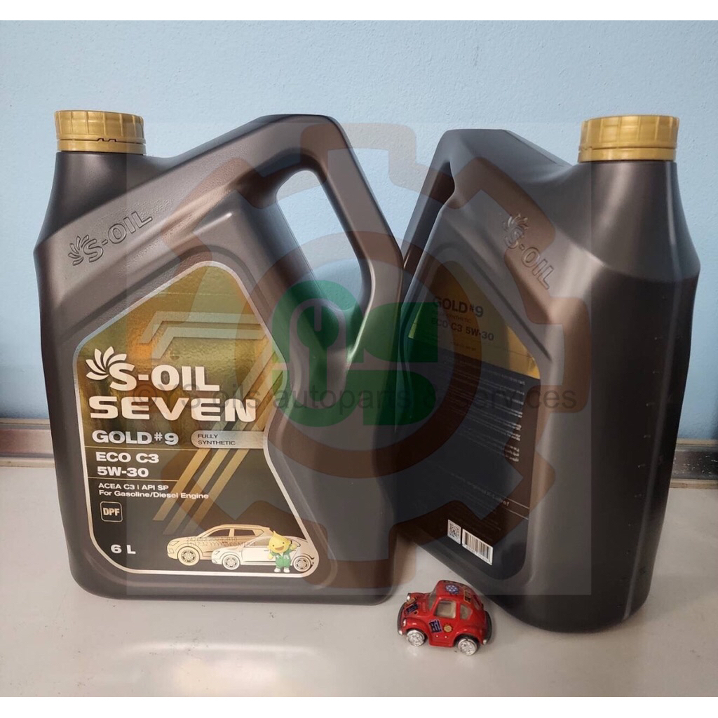 น้ำมันเครื่อง S-OIL 7 GOLD#9 C3 5W-30(Fully Synthetic 100%)🔥🔥🔥⚡️⚡️⚡️