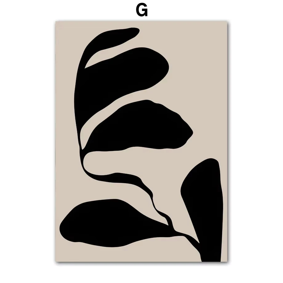 (พร้อมส่งจากไทย ภาพรวมกรอบ)Body Lines แจกัน Leaf โทนน้ำตาล สไตล์นอร์ดิก สําหรับตกแต่งผนัง ห้องนอน - รูปที่ 5