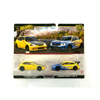 Hot Wheels | ‘99 HONDA CIVIC TYPE R(EK9) + HONDA CIVIC TYPE …