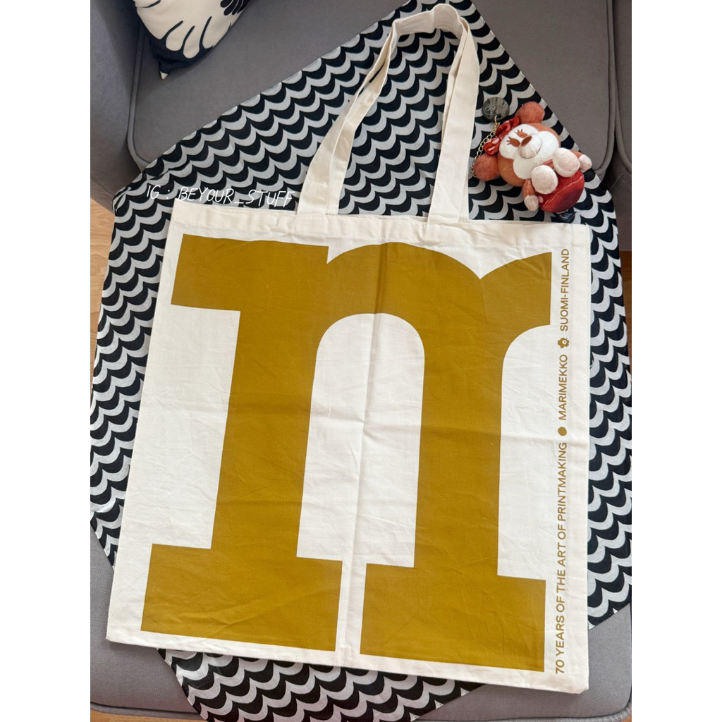 Marimekko 70 Years Tote Bag 💛