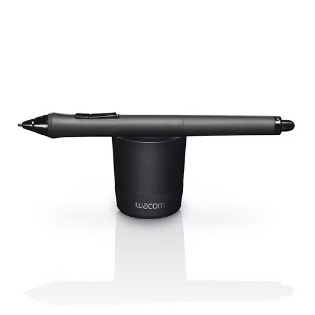 [มือ2/99%] Wacom Grip Pen (KP-501E) เมาส์ปากกาสำหรับ Intuos4/5/Pro, Cintiq, Cintiq Companion