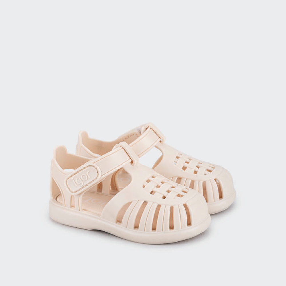 Igor รองเท้าแตะแบบมีสายรัด TOBBY SOLID MARFIL