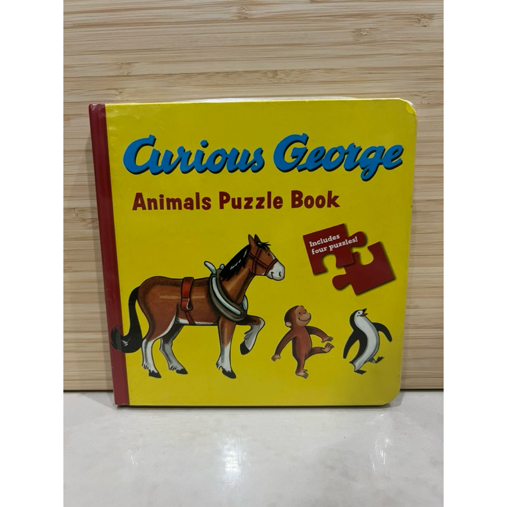 Curious George Animals Puzzle Book  (Curious George Board Book)