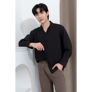 [ส่งทันที กทม.1 วัน] S1: เสื้อเชิ้ตเกาหลี แขนยาว สีพื้น มีไซซ์ M L XL XXL ชาย/หญิงใส่ได้ มี 22 สี