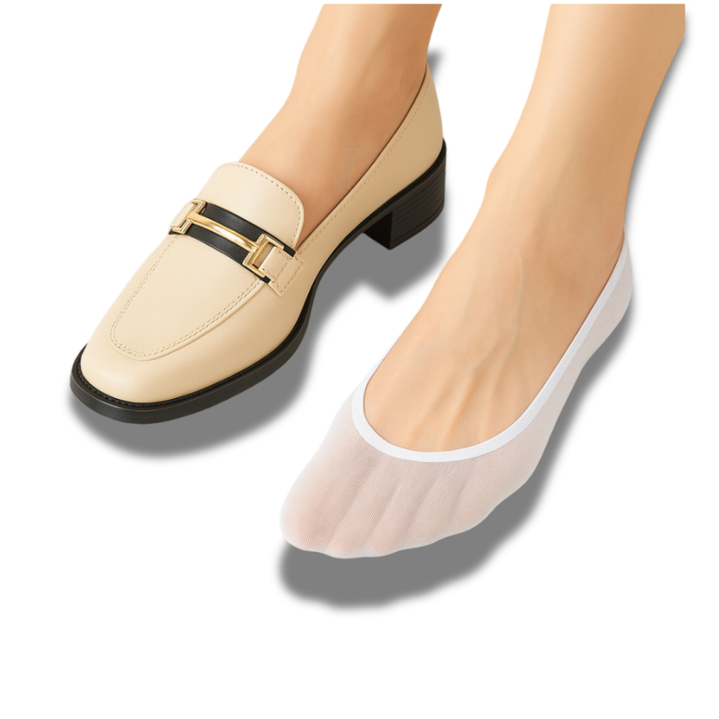 💥TOPLIST💥 (TL-N242) ถุงเท้าคัชชู มีซิลิโคนกันหลุด ซ่อนขอบ ข้อเว้า มีหลากสี สำหรับผู้หญิง - รูปที่ 4