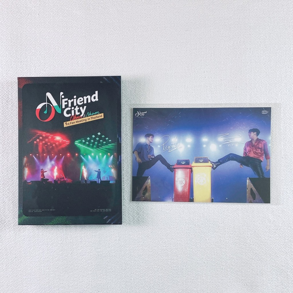 DVD BOXSET O-N FRIEND CITY OHM-NANON 1ST FAN MEETING IN THAILAND