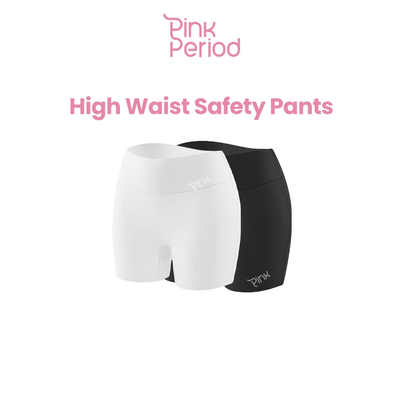 [Exclusive] Pink Period กางเกงกันโป๊ กางเกงซับใน กันโป๊ ไร้ขอบเอวสูง ผ้านุ่มเบา ยืดเยอะ ขาไม่ม้วน สะโพก
