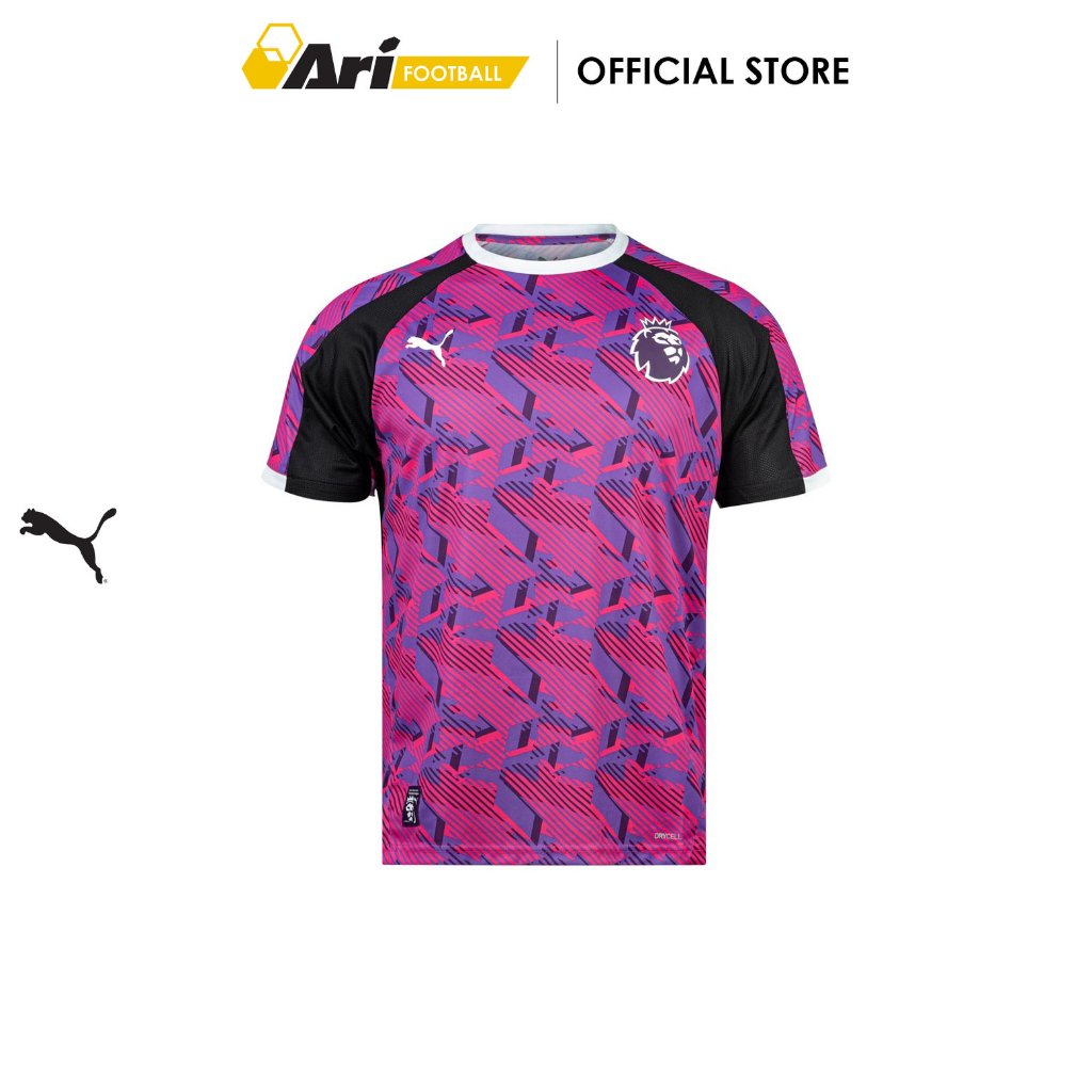 PUMA PL LIGA JERSEY - PUMA BLACK (66036901) เสื้อฟุตบอล พูม่า PL LIGA สีชมพู