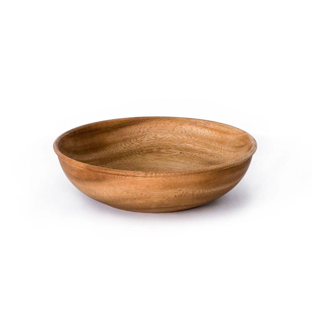 CHABATREE - RING SALAD BOWL ACACIA (SKU: CU264) ชามไม้จามจุรี