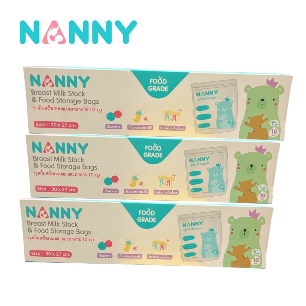 ถุงจัดเรียงสต๊อกน้ำนม NANNY N321 (1กล่อง10ใบ) ซิลล๊อคแน่น พร้อมส่ง ราคา ถูกที่สุด ดีลบีเคเค แกลเลอรีภาพที่ 8