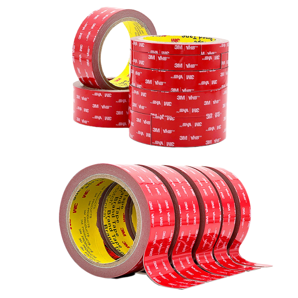 เทปกาว2หน้า 3M VHB-5608 กาว2หน้า 3m แรงยึดติดสูง เทปกาวสองหน้า 3mแท้ เทปติดรถยนต์ - รูปที่ 3